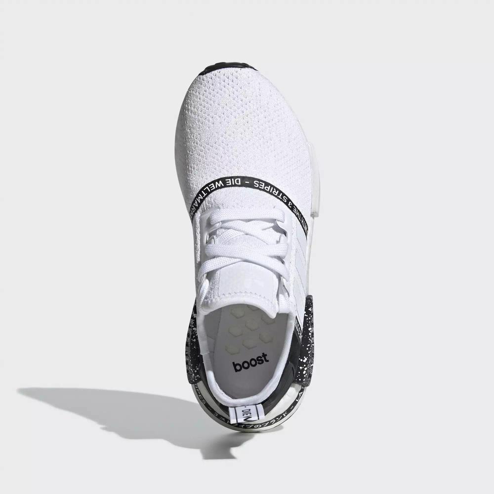 Adidas NMD R1 J Tenis Blancos Para Niña (MX-85975)